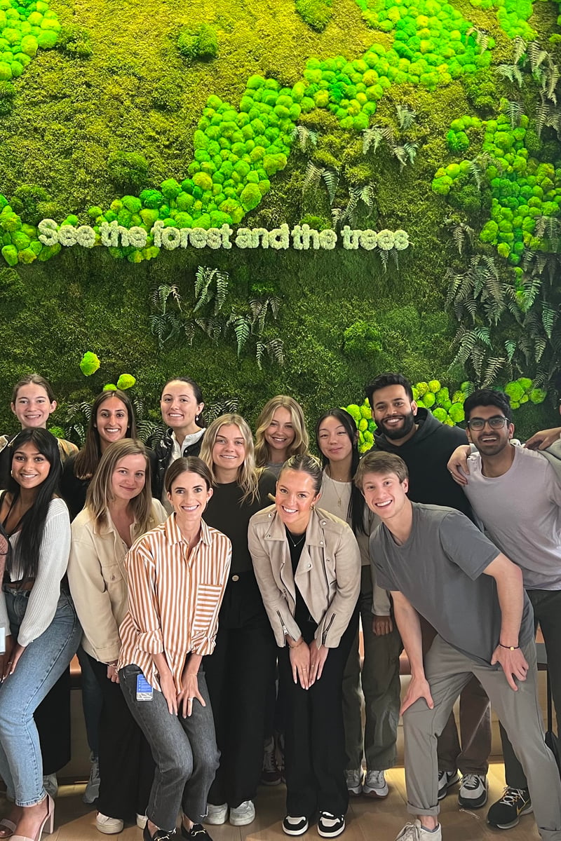 a group of people posing for a photo