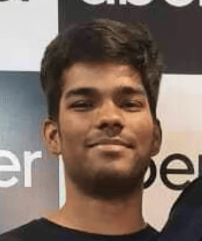 a person smiling at the camera