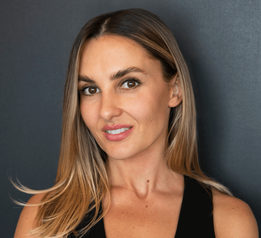 a person smiling at camera