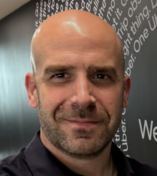 a person smiling for the camera