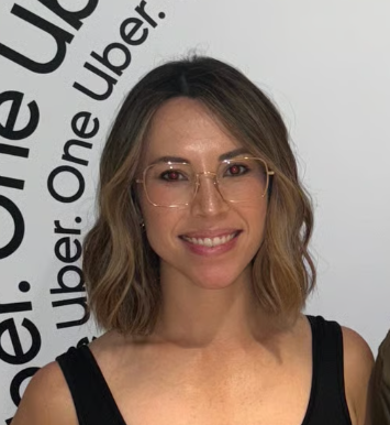 a person smiling at the camera