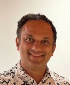 a person smiling for a picture