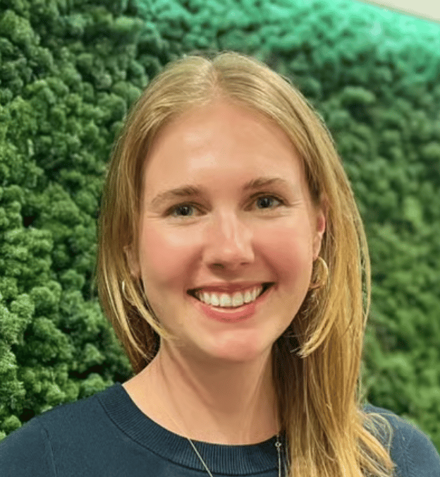 a person smiling at camera